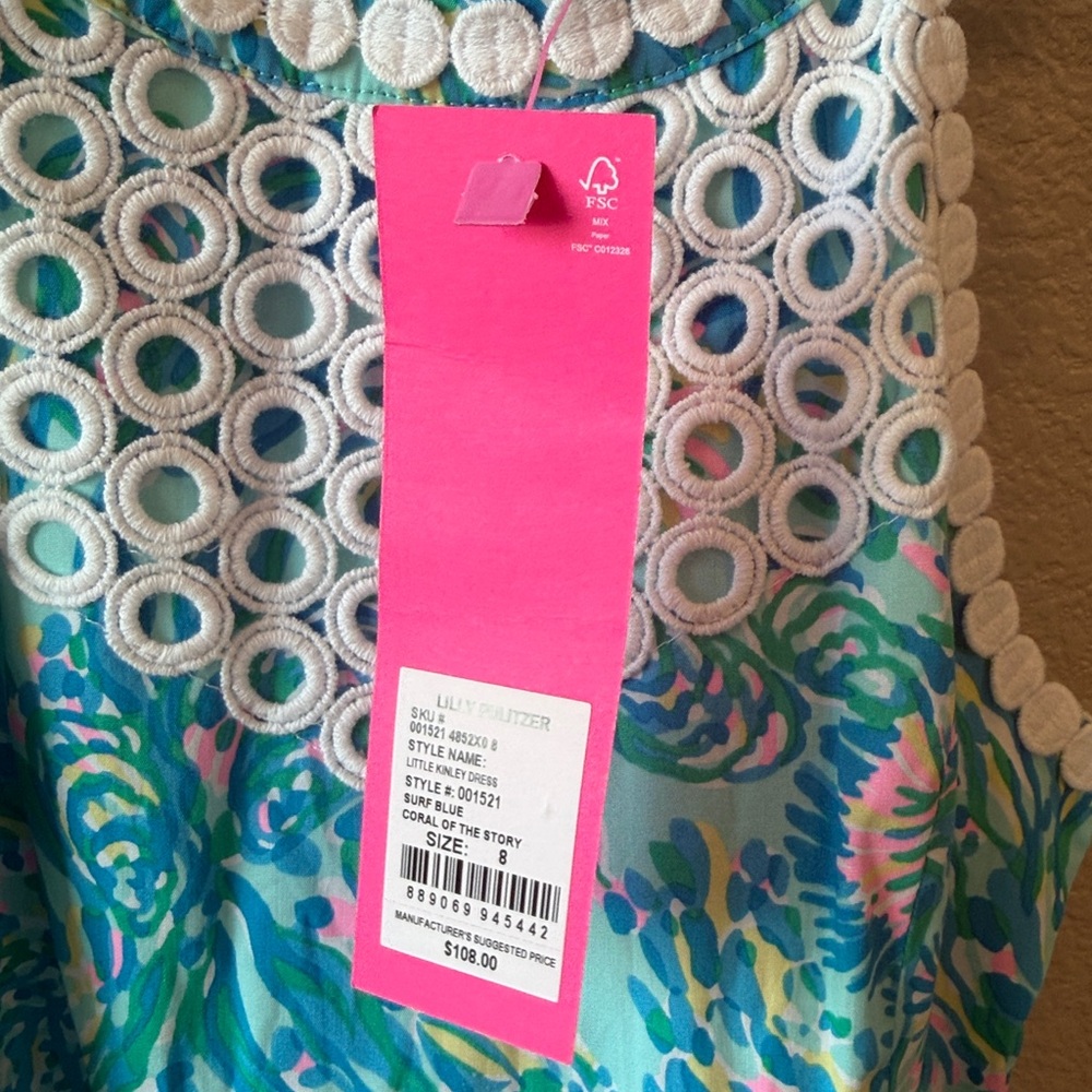 Lilly Pulitzer Girls Little Kinley Dress - Picture 3 of 3